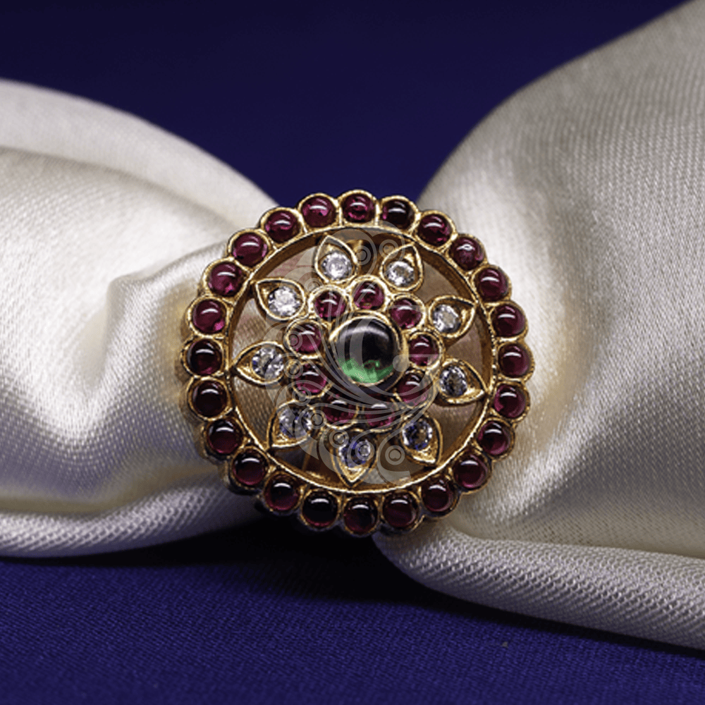 KUNDAN STONE RING
