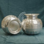 Classic Engraved Silver Kalash Pot