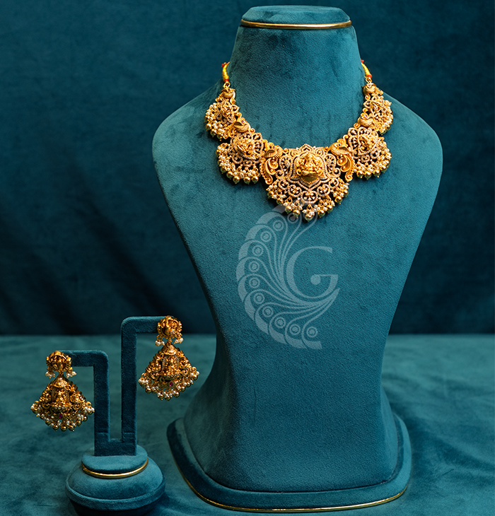 Lakshmi Temple Choker Set