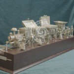Heritage Silver Train Figurine Set
