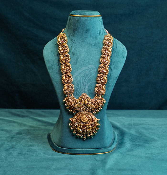 Lakshmi Coin Pendant Haram