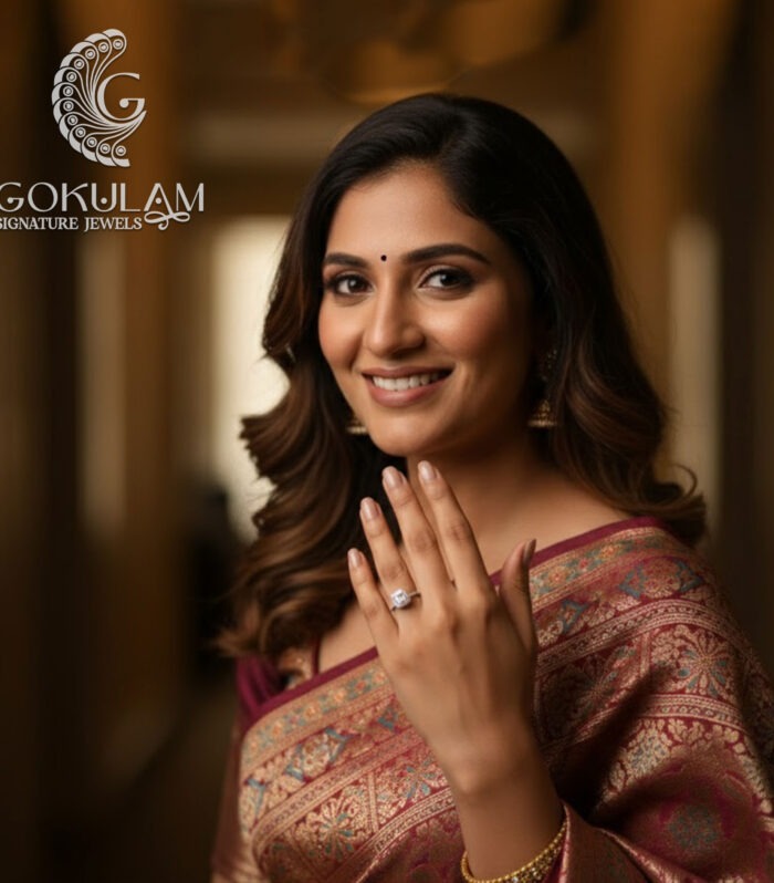 Elegant Emerald Cut CZ Solitaire Ring