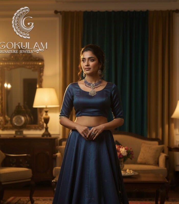 Royal Violet Victorian Choker Necklace