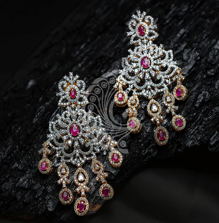 Ruby Stone Victorian Hangings