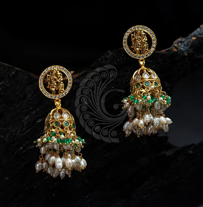 Radha Krishna Temple Jhumka