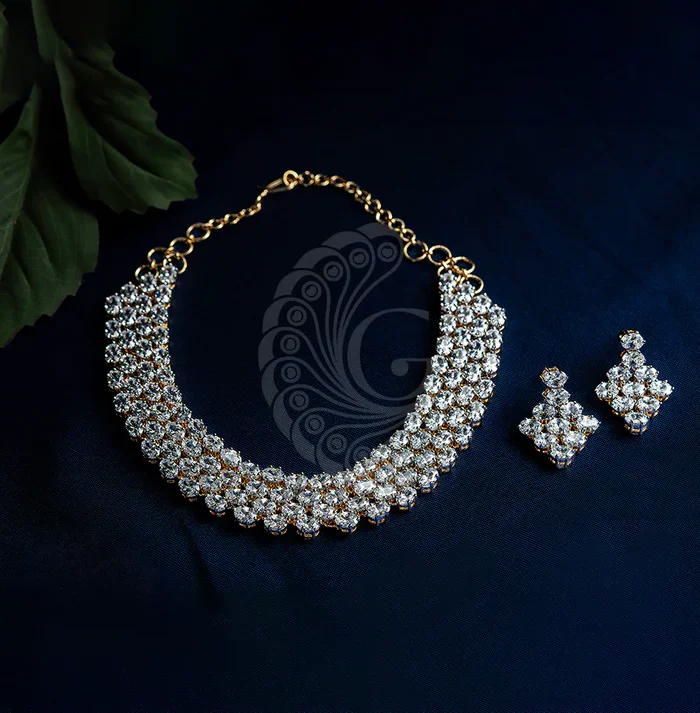 Zirconia Stone Necklace