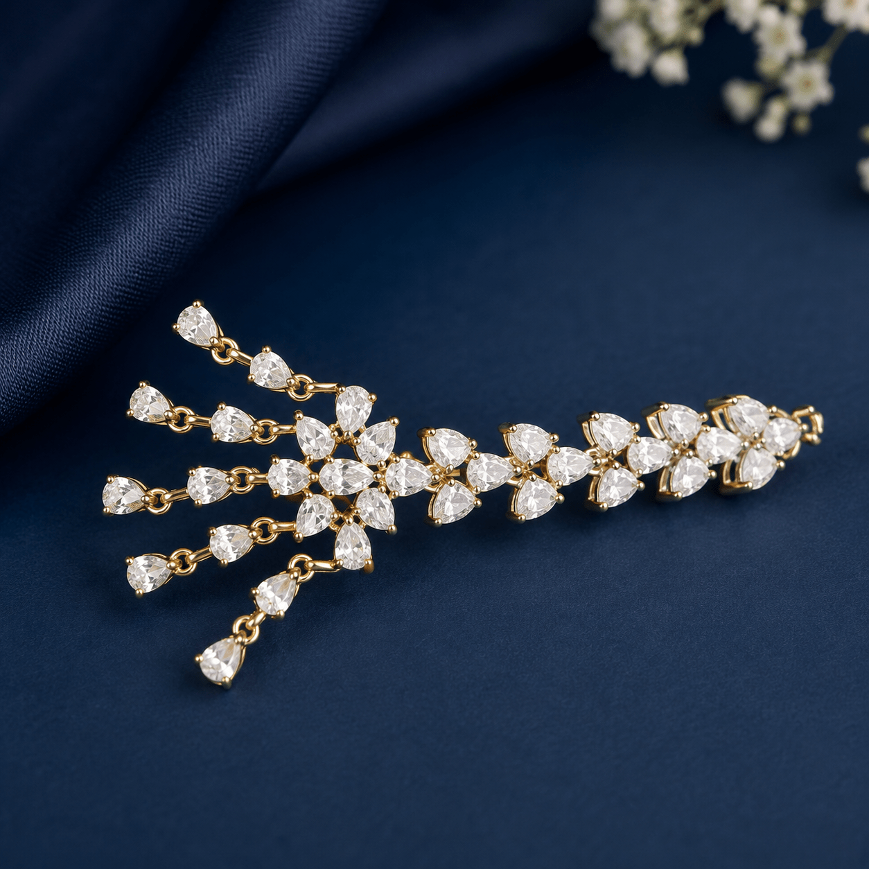 Kundan-Style Maang Tikka