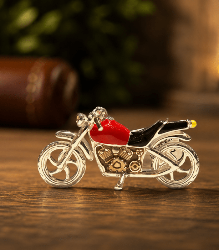 Vintage Bike Model Decor