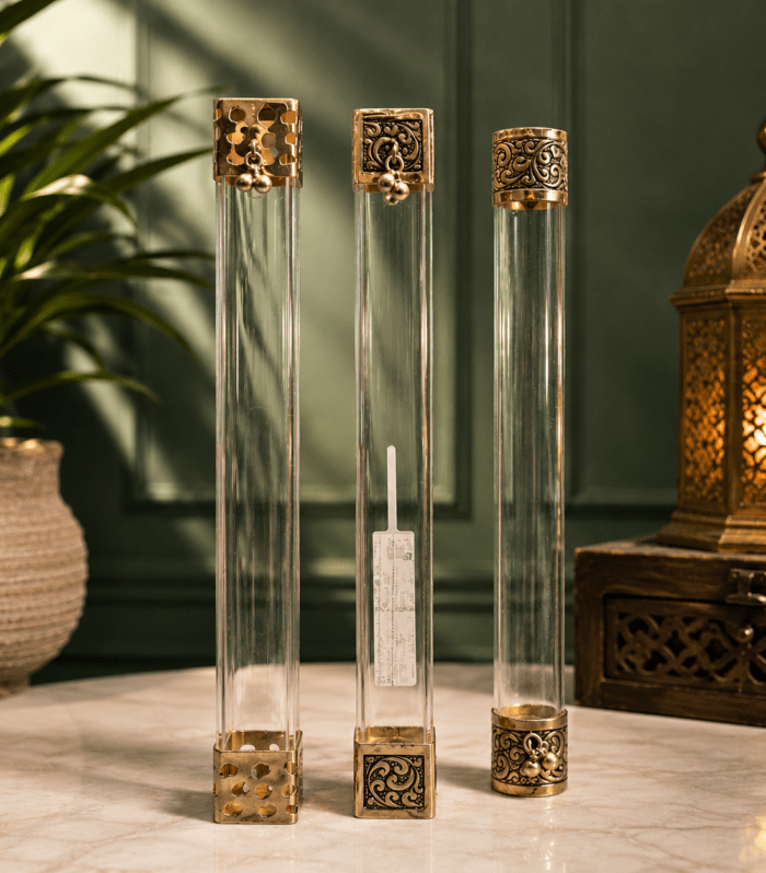 Premium Decorative Glass Test Tube Vase Set