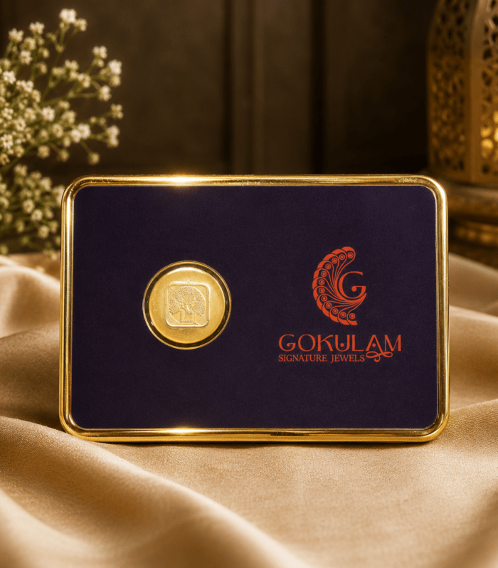 Premium Gold Coin Return Gift Box