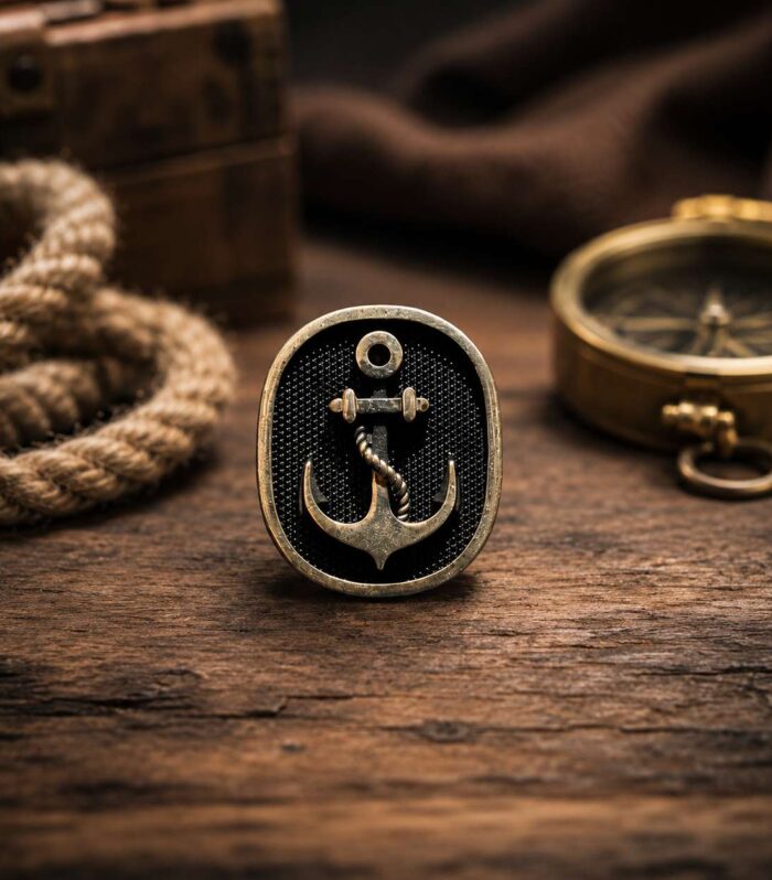 Vintage Anchor Signet cufflinks