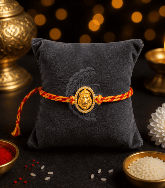 92.5 Silver Lion Raksha Bandhan Rakhi