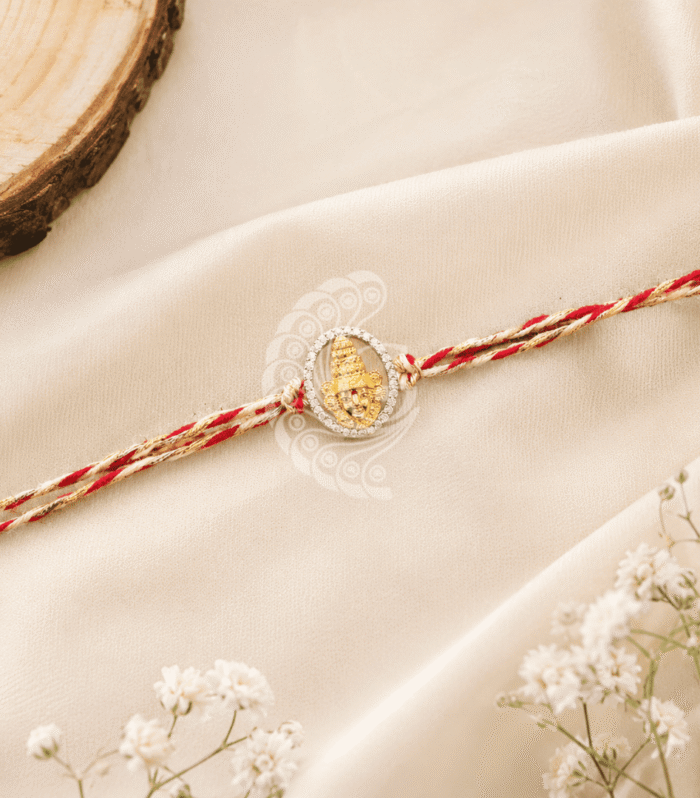 Traditional 92.5 Silver Rakhi