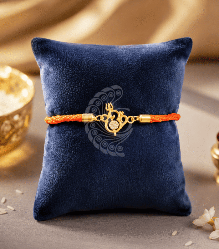 Classic 92.5 Silver Trishul Rakhi