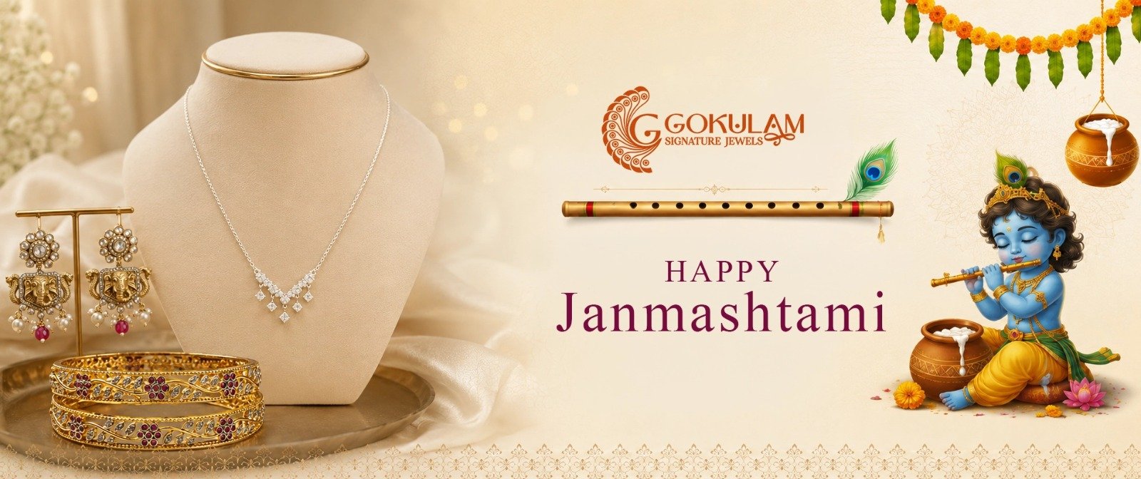 Janmashtami Jewellery Ideas for a Festive Look
